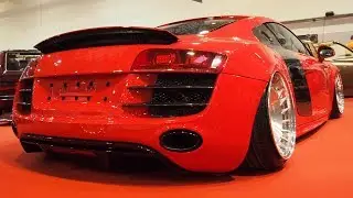 Audi R8 2009 Tuning by BSCarStyling Brilliantrot 4.2 V8 FSI 420 PS, HP-Drivetech, Rotiform CBU R19