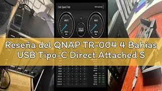 Rese&ntilde;a del QNAP TR-004 4 Bah&iacute;as USB Tipo-C Direct Attached Storage (Das) con Raid de Hardware (sin D