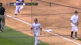2012/06/26 Cuddyer's impressive throw