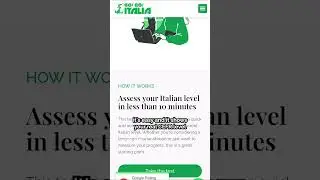Take our Italian level test to find out your CEFR level