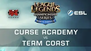 League of Legends - Curse Academy vs. Team Coast - NA LCS Expansion Tournament Game 4
