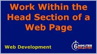Work Within the Head Section of a Web Page