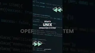 what is UNIX OS? in 15 secs. #tech #new #operatingsystem #students #beginners #beginnerfriendly