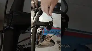 Como retirar folga na caixa de dire&ccedil;&atilde;o da bike | Dicas de Pedal #shorts