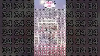 Challenge yourself to FIND 43 in 5sec #pick #your #brain