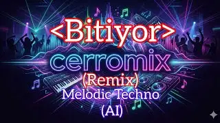 Bitiyor - cerromix ( Remix) | Melodic Techno | (AI)