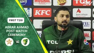 Abrar Ahmad's Post Match Press Conference | Match 01 | T20I Series 2026 | PCB | M9E1H