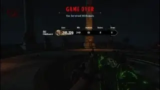 ANCIENT EVIL ROUND 106 BOSS FIGHT SOLO NO STRIKES