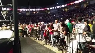 Roman Reigns entrance WWE Live San Jose