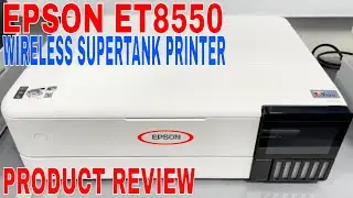 ✅  Epson EcoTank Photo ET-8550 Wireless Wide-Format All-in-One Supertank Printer 🔴