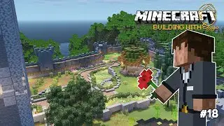 I built a CUSTOM garden for my CASTLE in minecraft 1.19