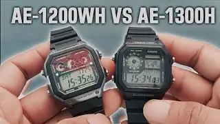 Compare Casio Ae-1200wh vs Ae-1300h indonesia #casio #jamcasio #casioindonesia