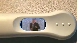 Playing memes on a pregnancy test