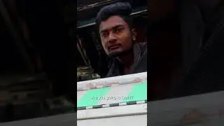 Luke Damant asks if the truck driver is going to Delhi 🇮🇳 #shorts