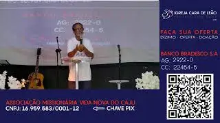 Culto ao vivo - Igreja Cara de Le&atilde;o no Caju - 11/01/26