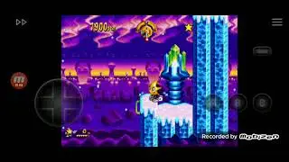 ristar planta snow time attack snow AGAIN game over ristar