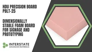 What is High Density Urethane (HDU) Precision Board PBLT-25?
