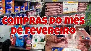 Compras do mes de Fevereiro 
