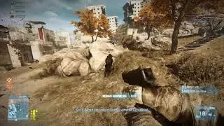 BF3 Rush Talah Market. M16A3 18-1 ft. Finsteri.