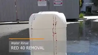Water Rinse: Container Cleaning for Packaging  | JetAir Air Knife System