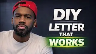 Do it Yourself Credit Repair Letter That Works 