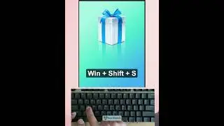 How to take Screenshot in PC with keyboard shortcut #pcshortcuts