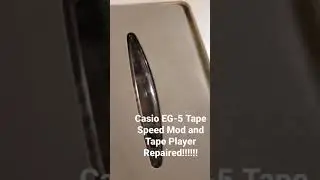 Casio EG-5 Tape Mod