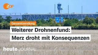 heute journal vom 25.08.2026 Drohnenvorfall in Leipzig, Kabinettsklausur, Dolly Parton ist tot