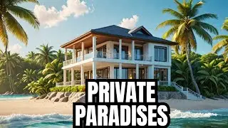 Inside The World's Most PRIVATE Island Resorts!