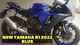 NEW Yamaha R1 2022 Team Yamaha Blue Walkaround + Sound