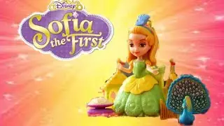 DISNEY SOFIATthe First with Princess Amber & the Praline Peacock girls toy playset