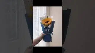 flower bouquet packaging. #bouquet #packaging #bouquetwrapping #giftideas #fathersday #giftforfather