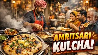 Best Amritsari KULCHA in Panchkula | Punjabi Breakfast | Street Food India