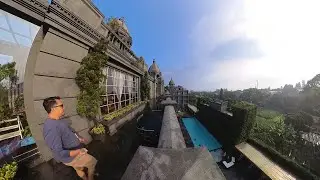 Suasana sore hari di hotel GH Universal #insta360 