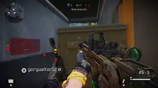 The ally healed me in front of the enemy.