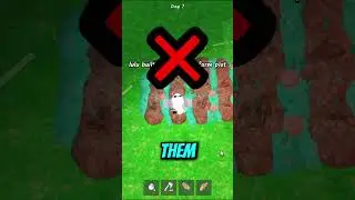 HOW TO STACK THE NEW FARM PLOTS in 99 Nights In The Forest 🌴 #99nightintheforest #roblox #99nights