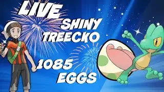 [LIVE] Shiny Treecko After 1085 Eggs! [ORAS]