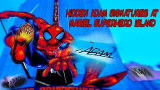Hidden Signatures at Marvel Superhero Island