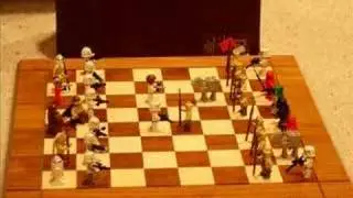 Lego Star Wars Chess Match