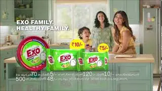 Anti-bacterial Exo Ginger Twist Dish wash Bar (Telugu 6 Sec)