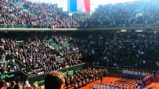 Marseillaise / Coupe Davis 2014 / #FRACZE