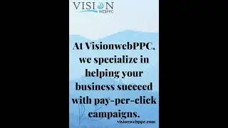 Visionwebppc -  LA based Best PPC company #shorts #short
