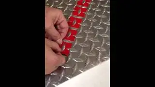 Applying Reflective Chevron Stripes to Diamond Treadplate - NFPA 1901