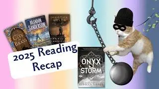 Tea Heists, Zooted Kitties, & Our 2025 Reading Recaps | Books I Read with My Cat