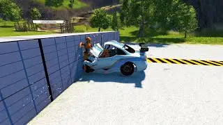 Slow Motion Car Crashes #8 - BeamNG Drive | DESTRUCTION ACADEMY