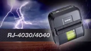 Мобильные принтеры Brother RuggedJet