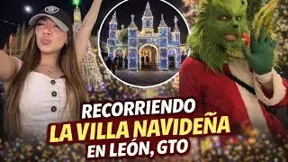 ¡La magia de la navidad! Recorriendo la villa navideña en el centro histórico de León, Gto