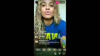 @Ciara on live IG answers fans questions n Kelly Rowland stop through