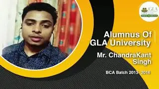 Alumni Testimonial | Chandra Kant Singh