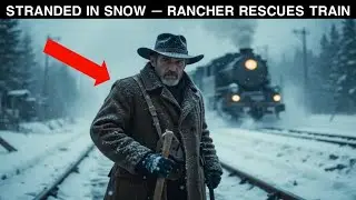 Rancher Defies Orders to Rescue Train Stranded in Blizzard | True Story of Kindness & Courage